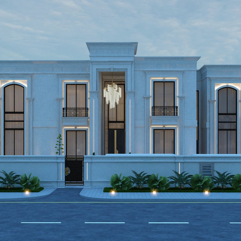 Neo classical Villa In Abu Dhabi